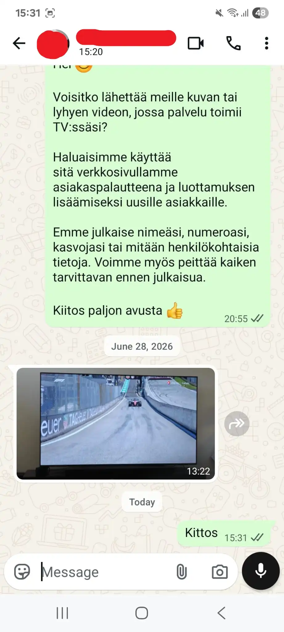 IPTV urheilu asiakaspalaute Suomessa